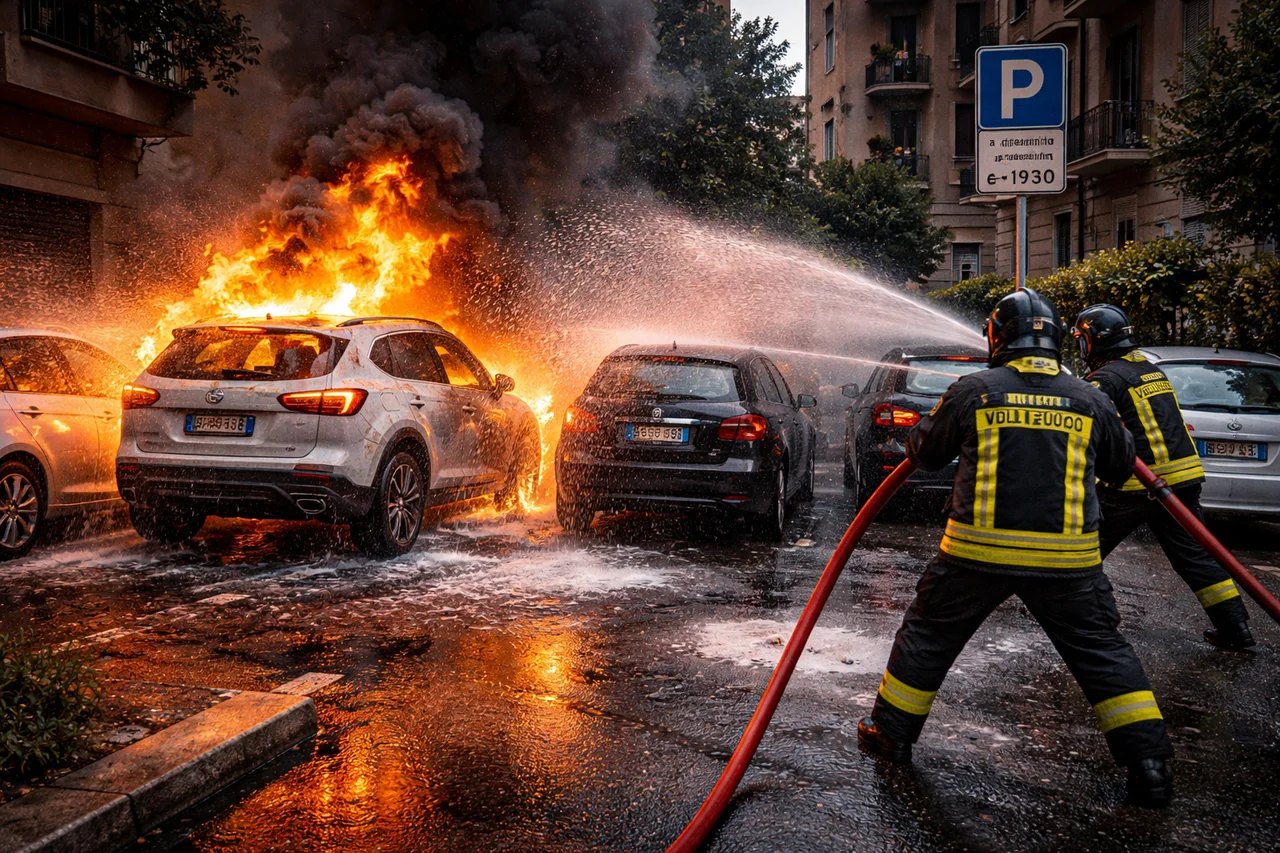 Piedimonte Etneo: 57enne denunciato per incendio doloso di auto